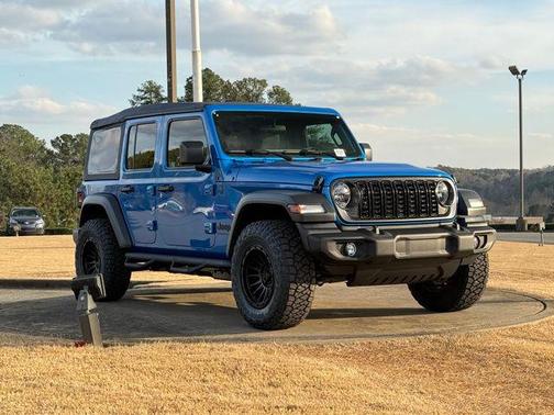 Hydro Blue Pearlcoat 2026 Jeep Wrangler Sport