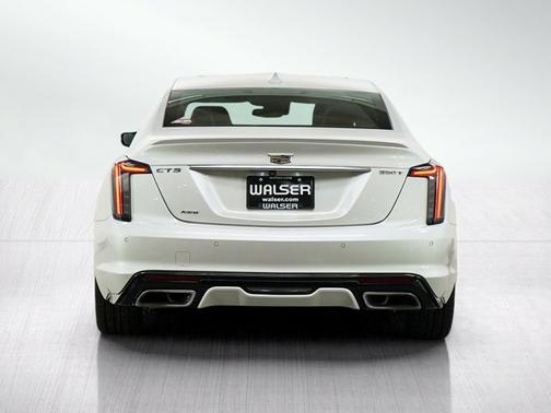Crystal White Tricoat 2020 Cadillac CT5 Sport