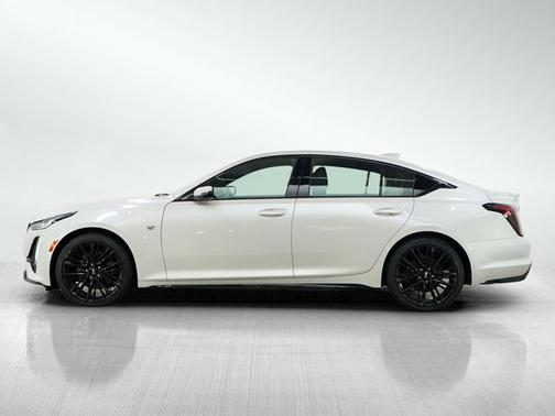 Crystal White Tricoat 2020 Cadillac CT5 Sport