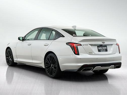 Crystal White Tricoat 2020 Cadillac CT5 Sport