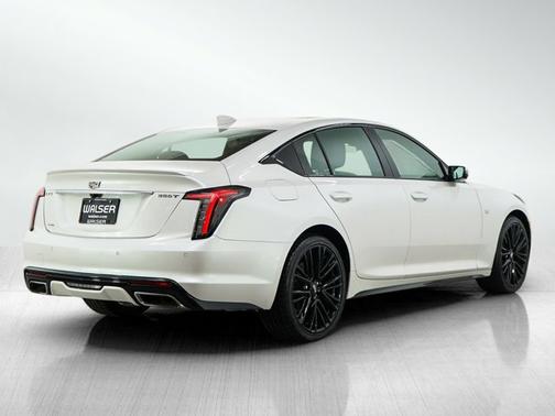 Crystal White Tricoat 2020 Cadillac CT5 Sport