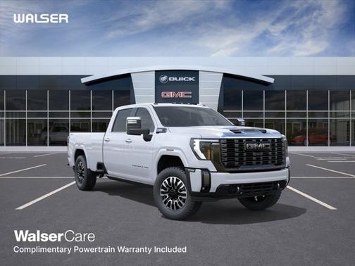 Glacier White Tricoat 2026 GMC Sierra 3500 Denali