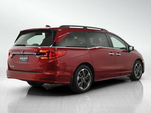 Radiant Red Metallic Ii 2023 Honda Odyssey Elite
