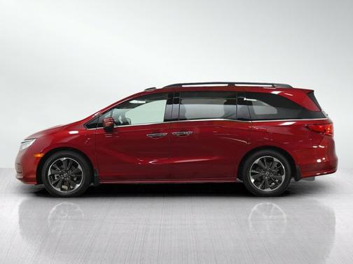 Radiant Red Metallic Ii 2023 Honda Odyssey Elite