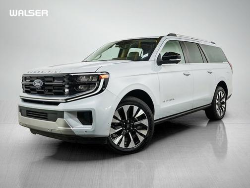 Space Silver Metallic 2025 Ford Expedition Max Platinum