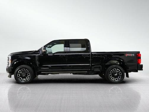 Agate Black Metallic 2025 Ford F-350 Platinum