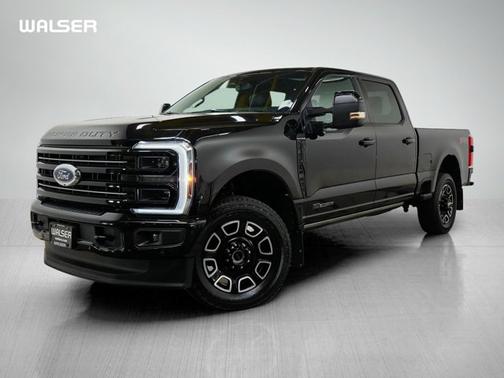 Agate Black Metallic 2025 Ford F-350 Platinum