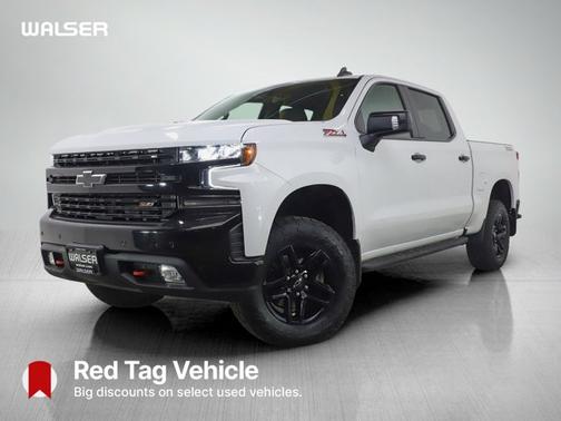Summit White 2021 Chevrolet Silverado 1500 LT Trail Boss