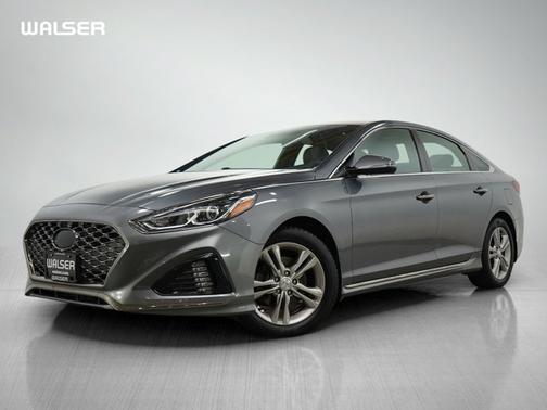 Machine Gray 2018 Hyundai SONATA Sport+