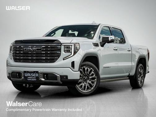 Glacier White Tricoat 2026 GMC Sierra 1500 Denali