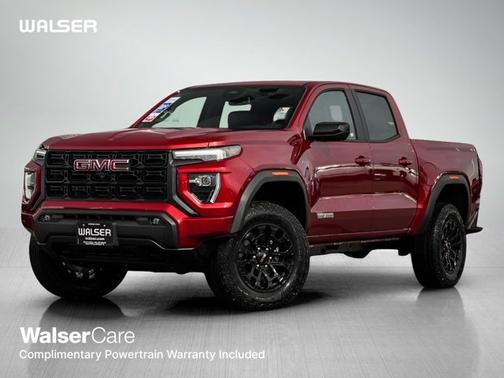 Volcanic Red Tintcoat 2026 GMC Canyon 4WD Elevation