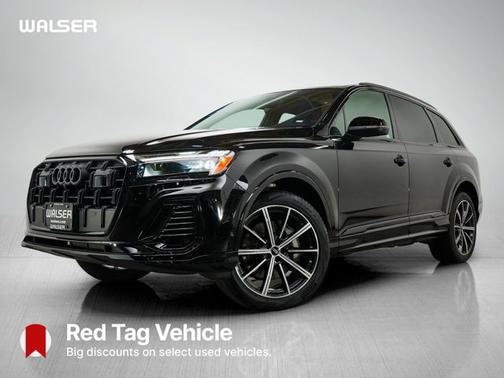 Mythos Black Metallic 2025 Audi Q7 Premium Plus