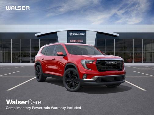 Volcanic Red Tintcoat 2026 GMC Acadia AWD Elevation