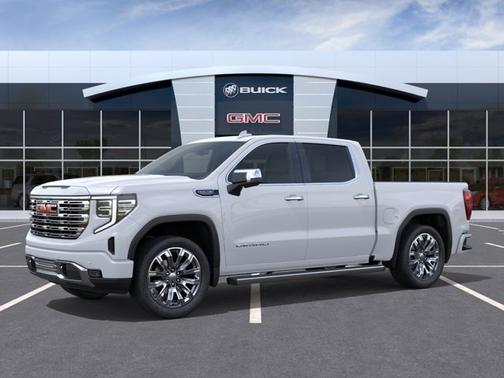 Glacier White Tricoat 2026 GMC Sierra 1500 Denali