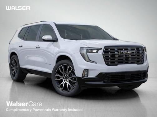 Glacier White Tricoat 2026 GMC Acadia Denali