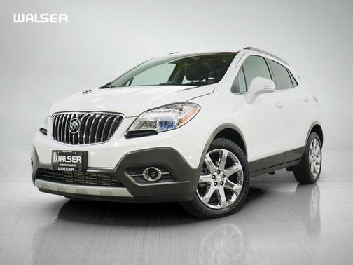 Summit White 2016 Buick Encore Leather