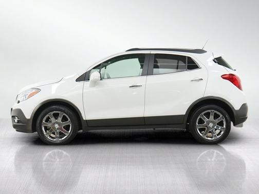 Summit White 2016 Buick Encore Leather