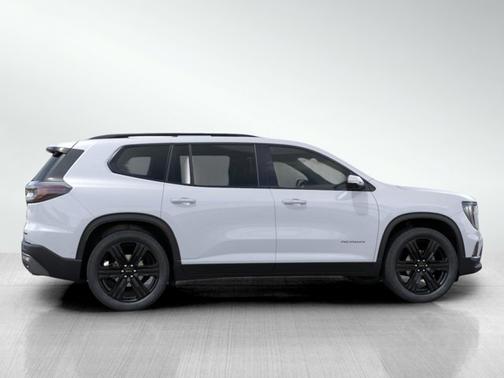 Glacier White Tricoat 2026 GMC Acadia AWD Elevation