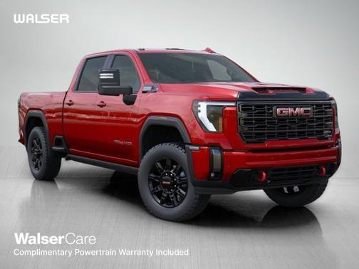 Volcanic Red Tintcoat 2026 GMC Sierra 3500 AT4