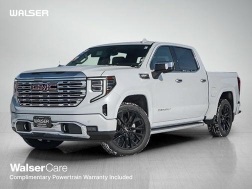 Glacier White Tricoat 2026 GMC Sierra 1500 Denali