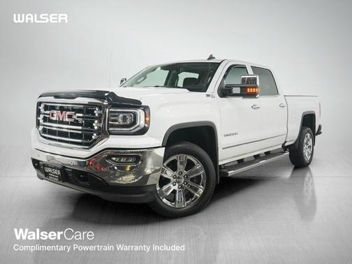 Summit White 2018 GMC Sierra 1500 SLT