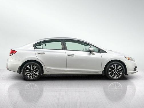 Alabaster Silver Metallic 2015 Honda Civic EX