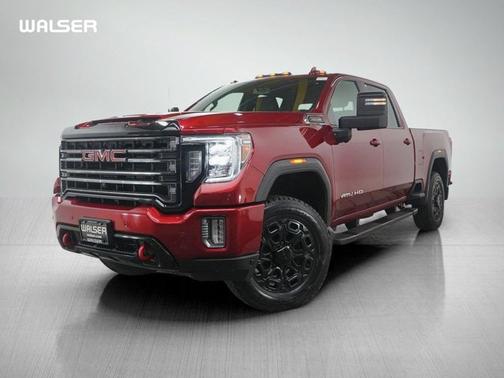 Cayenne Red 2021 GMC Sierra 2500 AT4
