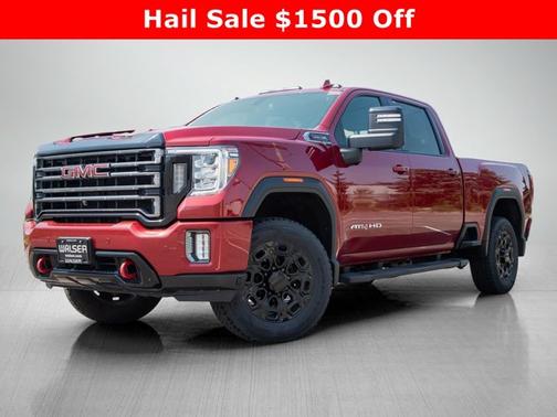 Cayenne Red 2021 GMC Sierra 2500 AT4