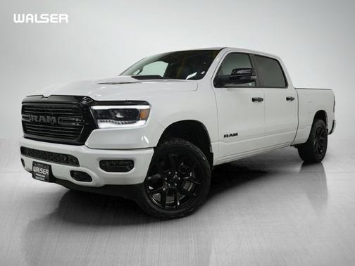 Bright White Clearcoat 2024 RAM 1500 Laramie