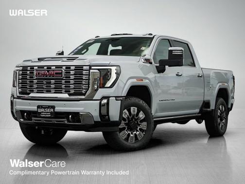 Glacier White Tricoat 2026 GMC Sierra 3500 Denali