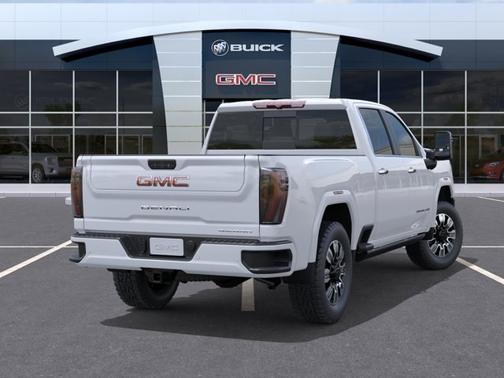 Glacier White Tricoat 2026 GMC Sierra 3500 Denali