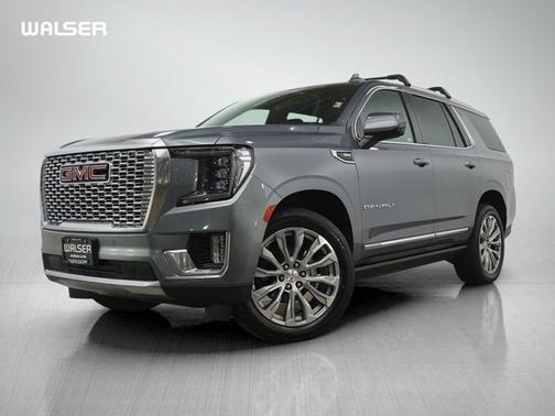Satin Steel Metallic 2022 GMC Yukon Denali