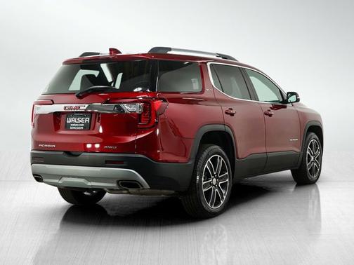 Volcanic Red Tintcoat 2023 GMC Acadia SLT