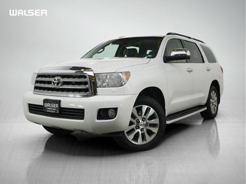 Super White 2013 Toyota Sequoia Limited