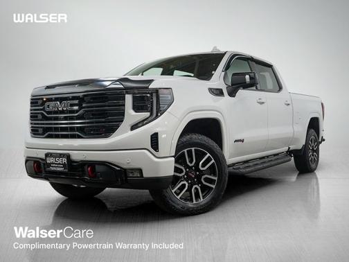 Summit White 2024 GMC Sierra 1500 AT4