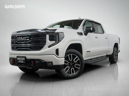 Summit White 2024 GMC Sierra 1500 AT4