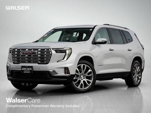 Glacier White Tricoat 2026 GMC Acadia Denali