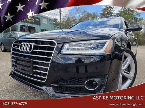 Black 2018 Audi A8 L 3.0T