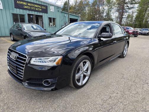 Black 2018 Audi A8 L 3.0T