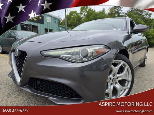 Vesuvio Gray Metallic 2018 Alfa Romeo Giulia Ti