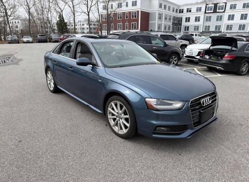 Blue 2015 Audi A4 2.0T Premium Plus