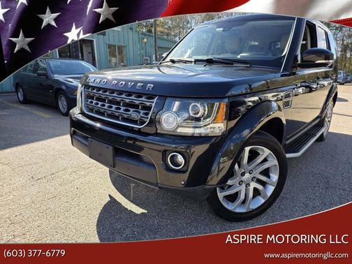Black 2016 Land Rover LR4 Base