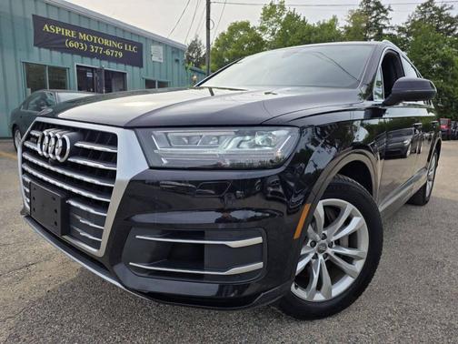 Black 2018 Audi Q7 3.0T Premium Plus