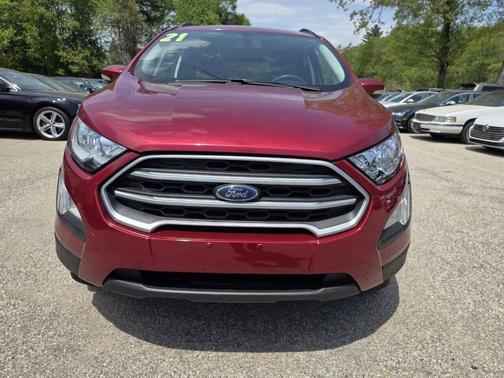 Ruby Red Metallic Tinted Clearcoat 2021 Ford EcoSport SE