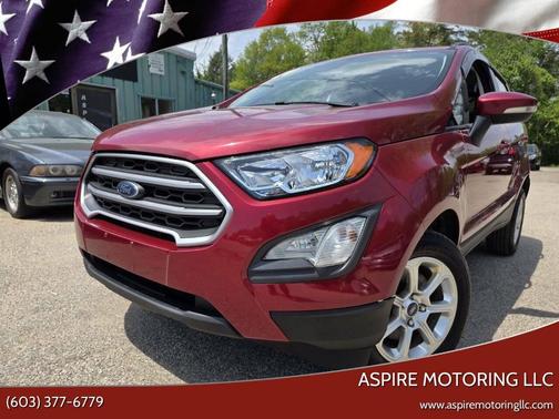 Ruby Red Metallic Tinted Clearcoat 2021 Ford EcoSport SE