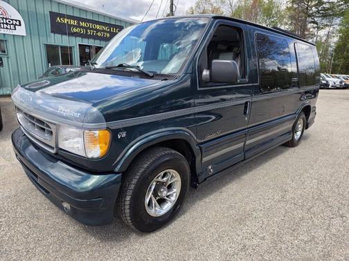Blue 1999 Ford E150 Cargo