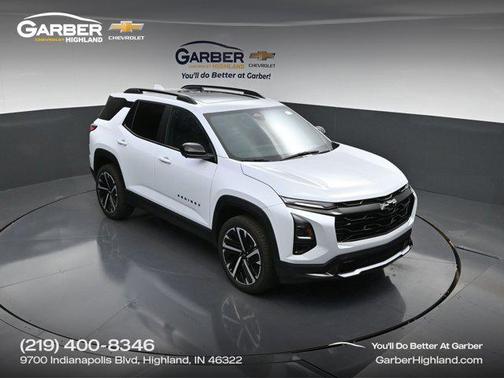 Polar White Tricoat 2026 Chevrolet Equinox AWD RS