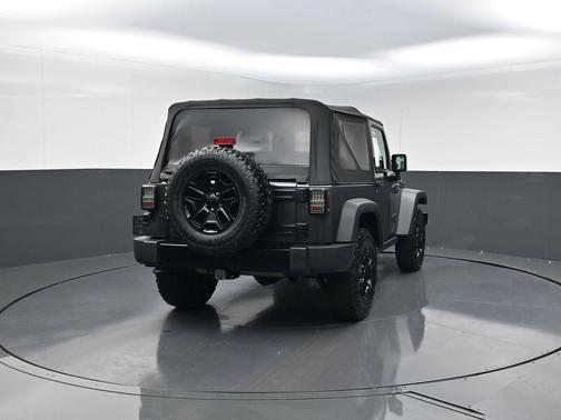 Granite Crystal Metallic Clearcoat 2017 Jeep Wrangler Willys Wheeler
