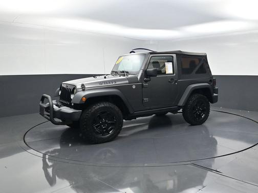Granite Crystal Metallic Clearcoat 2017 Jeep Wrangler Willys Wheeler