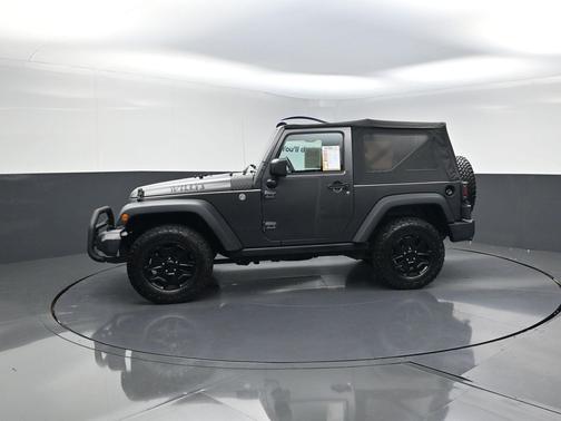 Granite Crystal Metallic Clearcoat 2017 Jeep Wrangler Willys Wheeler